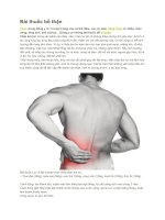 Bài thuốc bổ thận 