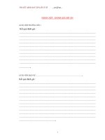 Tiểu luận xây dựng đồ thị các chỉ tiêu động lực học của ô tô 