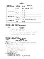 giáo án VNEN lớp 3 học kỳ 1 trọn bộ đầy đủ chất lượng