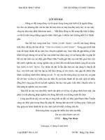 Khóa luận tính toán động cơ đốt trong 