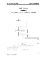Tiểu luận hệ thống chuyển động cơ khí 