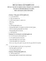 Bo cuc luan van 5 chuong  tham khao lam tieu luan het mon