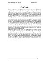 Khóa luận thiết kế qui trình công nghệ chế tạo chi tiết gối đỡ vật liệu GX 15 32 