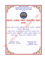 Phân tích ảnh hưởng của chất lượng dịch vụ đến sự hài lòng của khách hàng mua laptop tại công ty TNHH Công nghệ tin học Phi Long-Chi nhánh Huế