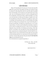 Khóa luận khảo sát hệ thống làm mát trên động cơ D6AC được lắp trên xe hyundai 