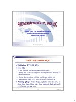 Tài liệu học môn  phương pháp nghiên cứu khoa học