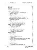 Khóa luận thiết kế hệ dẫn động cơ khí 