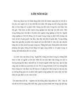 Khóa luận nghiên cứu hệ thống phun xăng điện tử EFI 