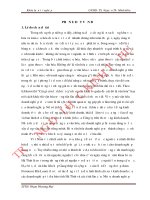 Đo lường văn hóa doanh nghiệp của Công ty cổ phần thương mại dịch vụ Hà Tĩnh