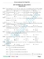 bài tập trắc nghiệm khảo sát hàm số 12 (19)