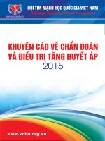 Khuyến cáo tăng huyết áp 2015