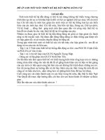 Khóa luận thiết kế hệ dẫn động băng tải gồm có hộp giảm tốc bánh răng và bộ truyền xích 