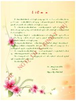 Phân tích hiệu quả hoạt động kinh doanh tại Khách Sạn Imperial Huế