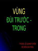 VÙNG đùi SAU KHOEO  TRUOC TRONG 