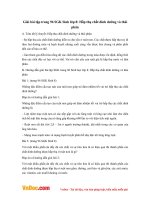 Giải bài tập trang 96 SGK Sinh lớp 8: Hấp thụ chất dinh dưỡng và thải phân