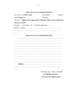 Khóa luận nghiên cứu sử dụng hợp lý tổ hợp máy chính và chân vịt kèm theo cho tàu cá cỡ nhỏ 