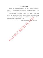 Đánh giá sự hài lòng về công việc của cán bộ công chức tại Cục Hải quan tỉnh Thanh Hóa