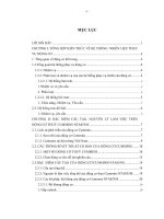 Khóa luận phân tích cơ sở lý thuyết và mô phỏng đặc điểm cấu tạo, quy trình tháo lắp, kiểm tra, điều chỉnh BCA VP trên động cơ thuỷ cummins 