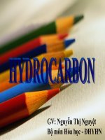 Hydrocarbon đh y hà nội