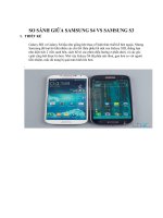 SAMSUNG S3 VA SAMSUNG S4