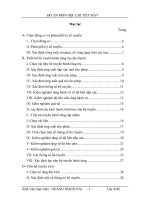 Khóa luận thiết kế bộ truyền bánh răng trụ cấp nhanh 