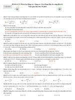 De song co hoc lop 12