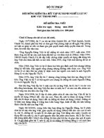 ĐỀ THI HẾT TẬP SỰ HÀNH NGHỀ LUẬT SƯ T6/2010