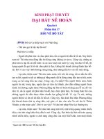 Kinh Phật Thuyết  Đại Bát Nê Hoàn Quyển 6 Phẩm Thứ 17 Hỏi Về Bồ Tát