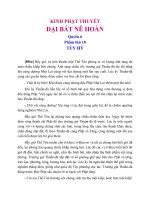 Kinh Phật Thuyết  Đại Bát Nê Hoàn