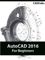 AutoCAD 2016 for beginners   CADFolks   page