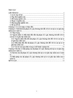 Tình hình tội phạm cố ý gây thương tích đối với trẻ em tại các cơ sở giáo dục mầm non ở nước ta hiện nay