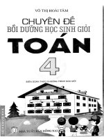 Chuyên đề bồi dưỡng học sinh giỏi toán 4