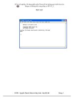 Khóa luận sử dụng phần mềm fluent 6 3 để mô phỏng quá trình hòa trộn biogas và không khí trong động cơ RV125 2 