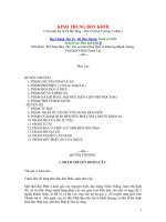 Kinh Trung Bổn Khởi