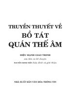 Truyền Thuyết Về Bồ Tát Quán Thế Âm