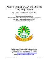 Phật Thuyết Quán Vô Lượng Thọ Phật Kinh