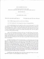 ĐỀ THI TỐT NGHIỆP TẬP SỰ LUẬT SƯ ĐỢT 2 2014