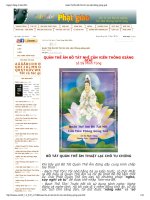 Quán Thế Âm Bồ Tát nhĩ căn viên thông giảng giải