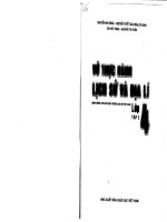 vở thực hành lịch sử địa lý lớp 4 chương trình mới tập 2 