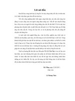 Tiểu luận tính toán thiết kế lò xo ly hợp đĩa côn 