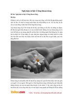 Văn mẫu lớp 9: Nghị luận xã hội về lòng khoan dung