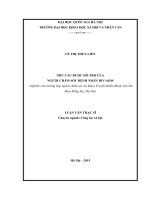 Nhu cầu được hỗ trợ của người chăm sóc bệnh nhân HIV AIDS (nghiên cứu trường hợp người chăm sóc tại khoa truyền nhiễm bệnh viện đa khoa đống đa, hà nội) 
