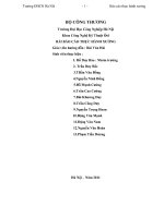 Khóa luận Tìm hiểu kết cấu và nguyên lý làm việc của hộp số tự động trên xe Toyota