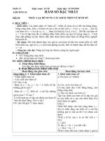 giáo án đại số 9 chương II theo hướng tiếp cận năng lực học sinh