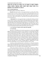 Một số vấn đề về công tác xã hội và phát triển cộng đồng trong điều kiện hội nhập mới của không gian kinh tế ASEAN 
