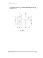 Bài tập lớn sức bền vật liệu   trần song ánh