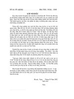 Khóa luận lập quy trình công nghệ, khuôn và đồ gá để sản xuất ra tai sau xe YAZ 