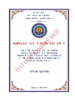 Thực trạng và một số giải pháp nâng cao năng lực cạnh tranh trong đấu thầu xây dựng tại công ty cổ phần công nghiệp và phát triển xây dựng miền Bắc