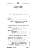 Tiểu luận tính toán thiết kế hệ thống phanh cho xe khách 