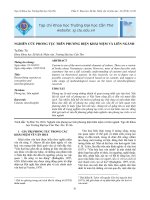 Nghiên cứu phong tục trên phương tiện khái niệm và liên ngành 